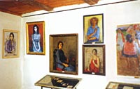 Фрагмент экспозиции Женский портрет
