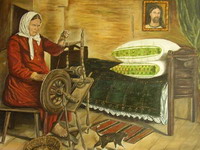 Выставка наивной живописи Витаутаса Пастарнокаса.
