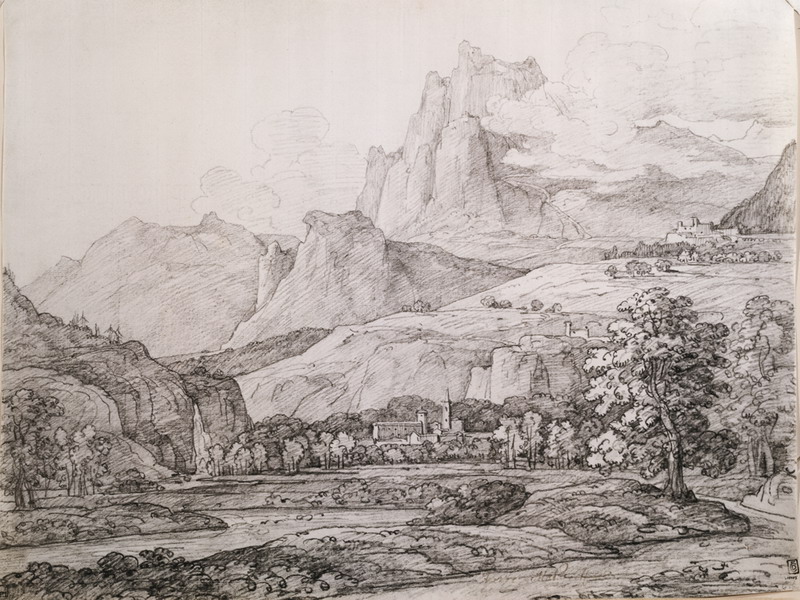 Экспозиции: Долина. Швейцария. 1810-е - начало 1820-х
