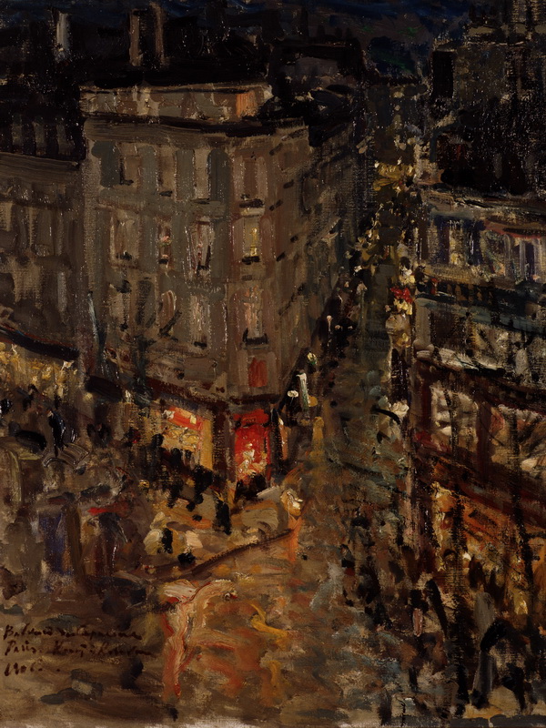 Экспозиции: Париж. Бульвар Капуцинок. 1906
