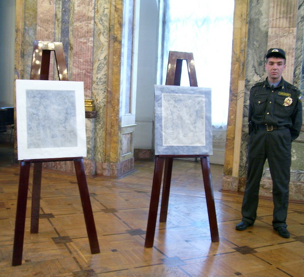 Экспозиции: Рисунок Павла Филонова Головы вернули в Русский музей
