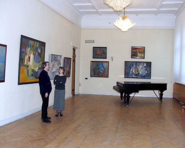 Экспозиции: Кемеровский областной музей изобразительных искусств. Фрагмент экспозиции. Фото А.Лебедева
