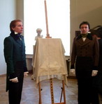Торжественная церемония передачи картины И. Крамского Портрет крестьянина Русскому музею. 18 мая 2006 года
