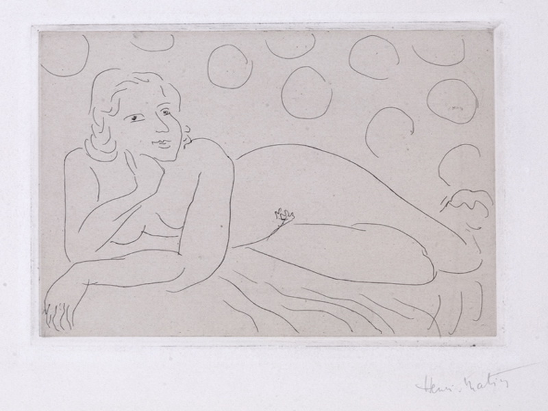 Экспозиции: Анри Матисс Обнаженная на фоне кругов. 1929
