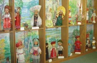 Экспозиции: Русские народные костюмы. Музей этнографических костюмов на куклах
