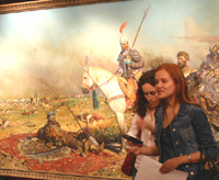 П. Рыженко возрождает  историческую живопись в Историческом музее
