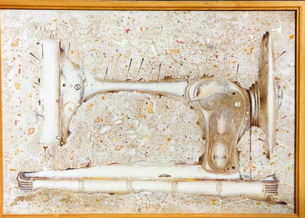 Экспозиции: А.О.Погребной Натюрморт с машинкой, 1995

