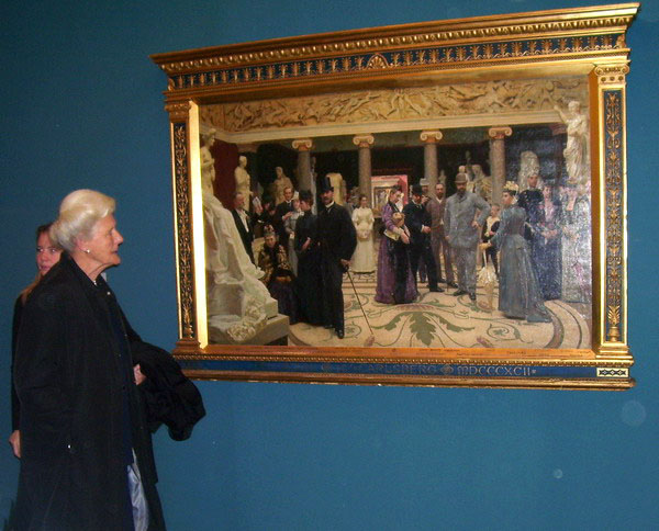 Экспозиции: Эрмитаж. Открытие выставки Лаурица Туксена 27 сентября 2006 года
