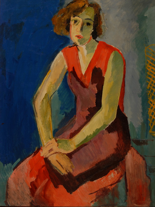 Экспозиции: Александр Русаков. Портрет жены художника

