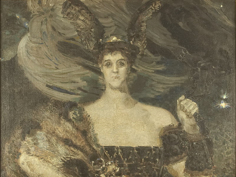 Экспозиции: М.А. Врубель. Валькирия. Княгиня М.К. Тенишева, 1899
