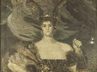 Экспозиции: М.А. Врубель. Валькирия. Княгиня М.К. Тенишева, 1899
