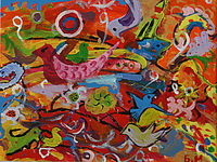 Выставка детского рисунка Композиция и цвет
