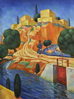 Экспозиции: Карахан. Дорога в Кишлак.1931
