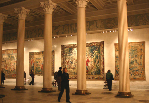 Экспозиции: Шпалеры исторические и современные в Музее изобразительных искусств
