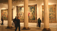 Шпалеры исторические и современные в Музее изобразительных искусств
