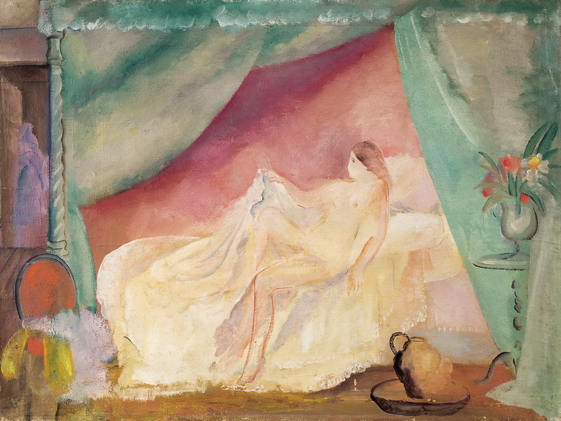Экспозиции: Пробуждение. Центральная часть триптиха Сон. 1921-1923
