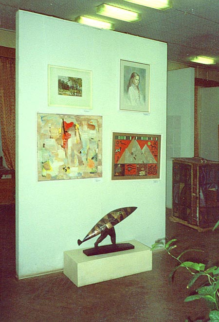 Экспозиции: Фрагмент экспозиции выставки 10 лет галерее Форум
