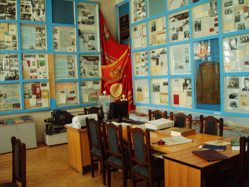 Экспозиции: Вид экспозиции, посвященной Великой Отечественной войне и послевоенным годам
