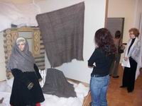 Выставка Оренбургский пуховый платок в Палатах г.Владимира
