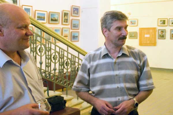 Экспозиции: Юрий Смирнов и Юрий Черных в Рыбинском музее-заповеднике
