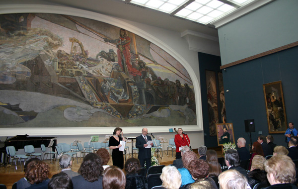 Экспозиции: Торжественный вечер в зале М. Врубеля в Третьяковской галерее
