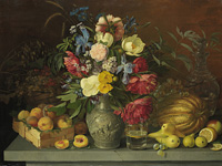 Экспозиции: Цветы и плоды. 1839. Холст, масло.
