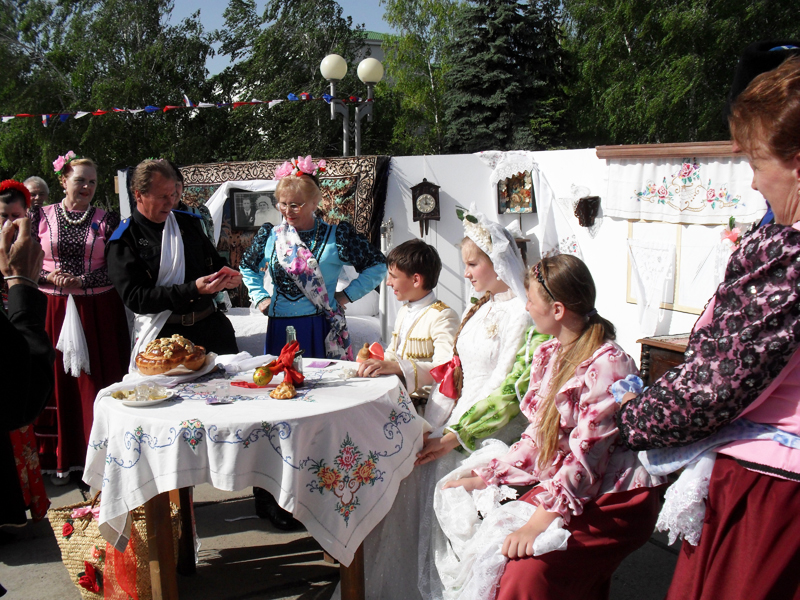 Экспозиции: Казачий обряд Выкуп невесты
