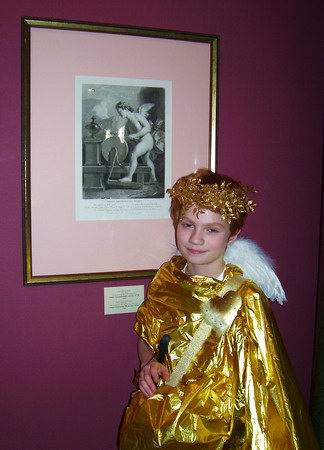 Экспозиции: На открытии выставки Воспитание Амура. Эрмитаж 21 марта 2006 года
