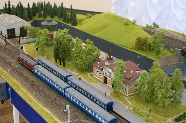 Экспозиции: Российские железные дороги в моделях в Политехническом музее
