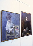 На выставке портрета в Музее истории Санкт-Петербурга. 3 февраля 2006 года
