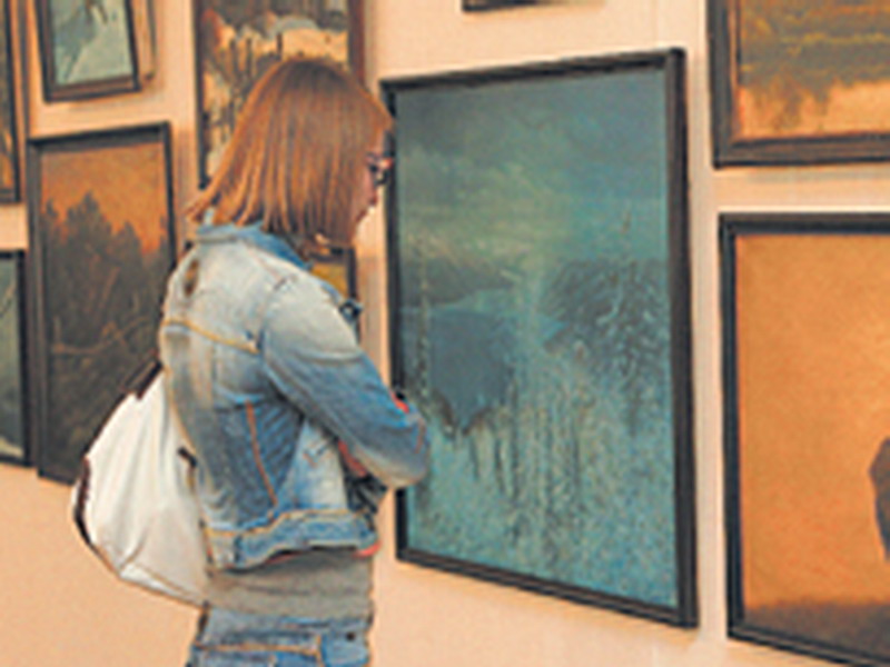 Экспозиции: Константин Дверин в Выставочном зале Московског союза художников.
