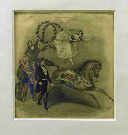 Экспозиции: «Пальмира Аннато». Раскрашенная литография. Середина XIX в.
