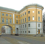 Вид здания Музея-Лицея (г. Пушкин)

