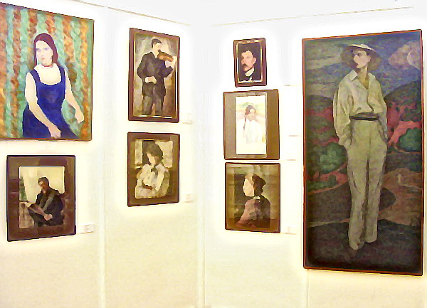 Экспозиции: Образ ХХ века на выставке портрета в Музее истории Санкт-Петербурга

