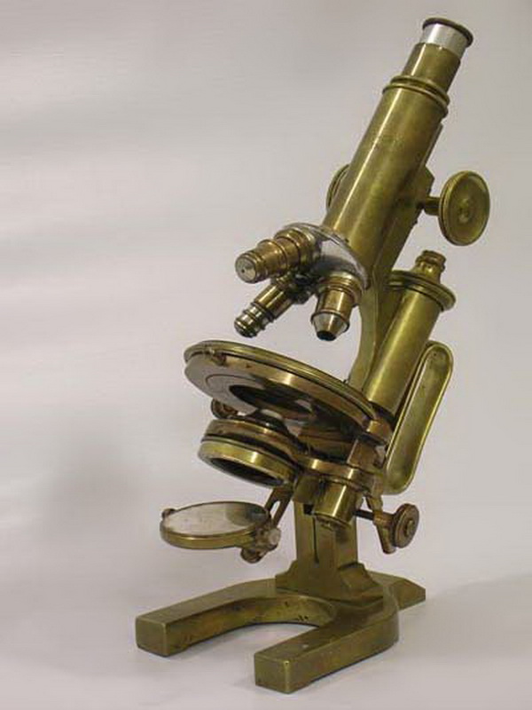 Экспозиции: Микроскоп.
