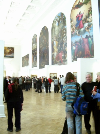 Экспозиции: На открытии выставки В. М. Орешникова. 18 января 2006 года
