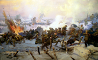Экспозиции: Панорама Волочаевская битва
