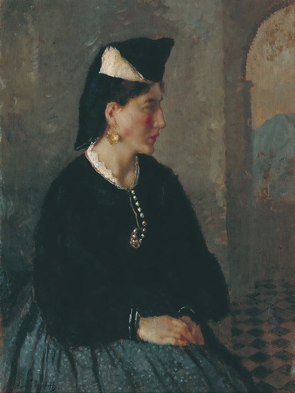 Экспозиции: Женщина из Сканно. 1928. Холст, масло
