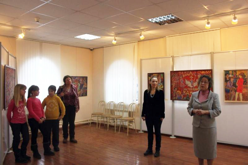 Экспозиции: Открытие выставки Мир Рудольфа Тюрина
