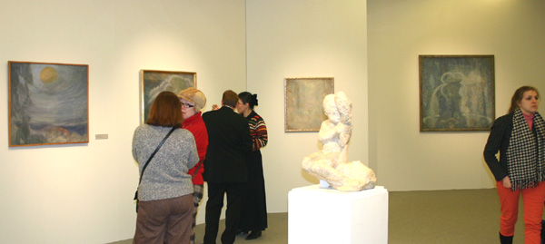 Экспозиции: Экспозиция П. Кузнецова. Русский символизм, который был показан в Бельгии, теперь в Третьяковской галерее
