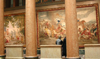 Шпалеры исторические и современные в Музее изобразительных искусств
