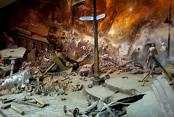 Экспозиции: Фрагмент экспозиции. Восточно-Прусская операция советских войск 1945 г.
