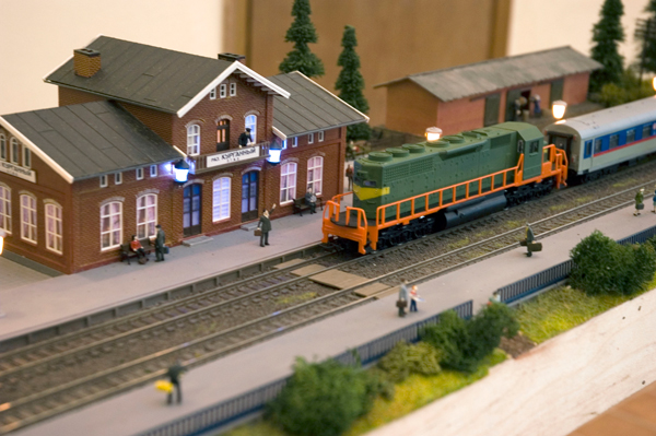Экспозиции: Российские железные дороги в моделях в Политехническом музее

