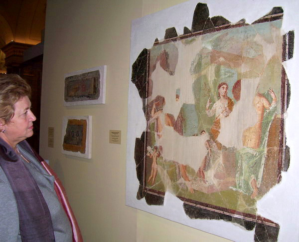 Экспозиции: На выставке Otium Ludens. Античные фрески Стабий

