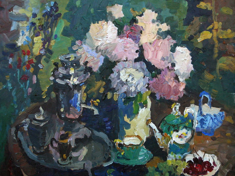 Экспозиции: Выставка  живописи Николая Буртова
