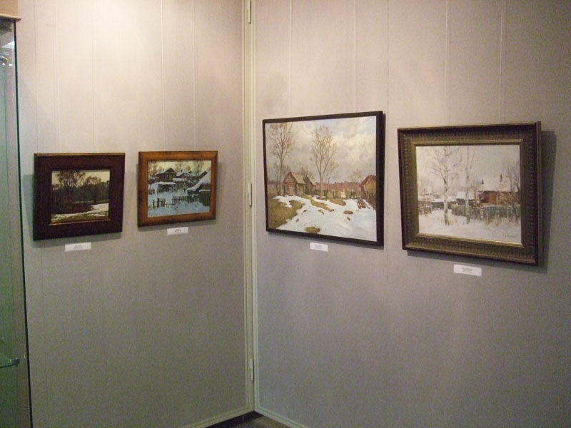 Экспозиции: Картины С.В.Небесихина. Сергиево-Посадский музей-заповедник
