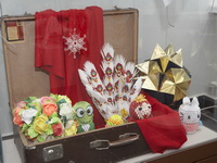 Экспозиции: «Новогоднее оригами» в Дарвиновском музее.
