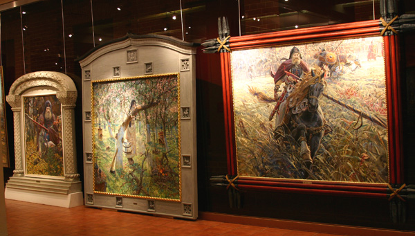 Экспозиции: П. Рыженко возрождает традиции исторической живописи в Историческом музее

