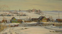 Весной повеяло. Живописное наследие В.Шалаева в Выставочном зале на 1-й Тверской-Ямской
