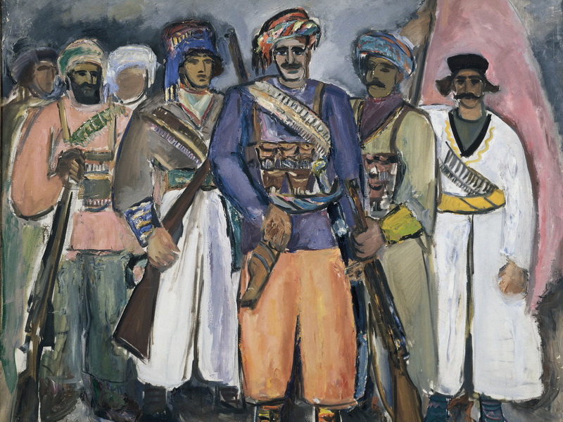 Экспозиции: Курды  под Алагезом. А.Чирков. 1931.
